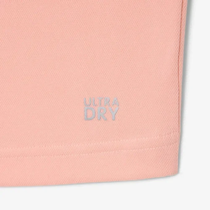 Polo da golf da uomo con protezione UV, vestibilità regolare