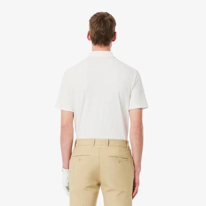 Polo da golf da uomo con protezione UV, vestibilità regolare