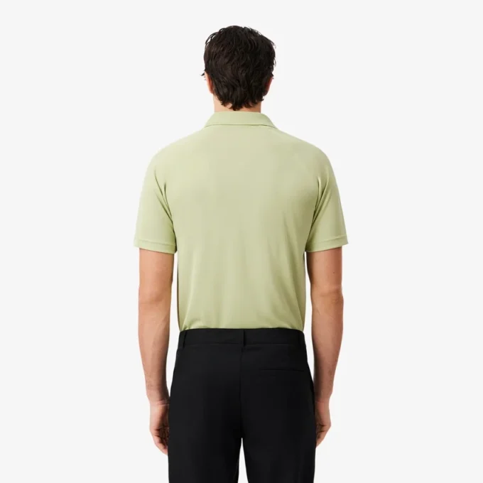 Polo da golf da uomo con protezione UV, vestibilità regolare