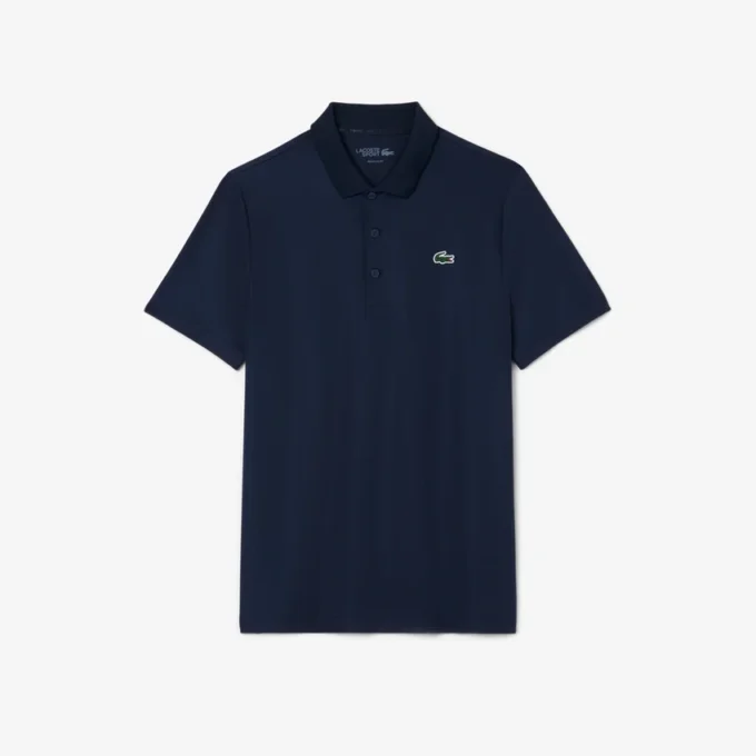 Polo da golf da uomo con protezione UV, vestibilità regolare Polo da golf da uomo con protezione UV, vestibilità regolare