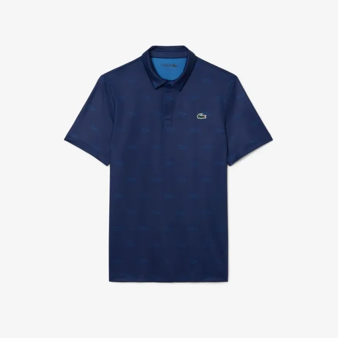 Polo da golf da uomo con protezione UV, vestibilità regolare Polo da golf da uomo con protezione UV, vestibilità regolare