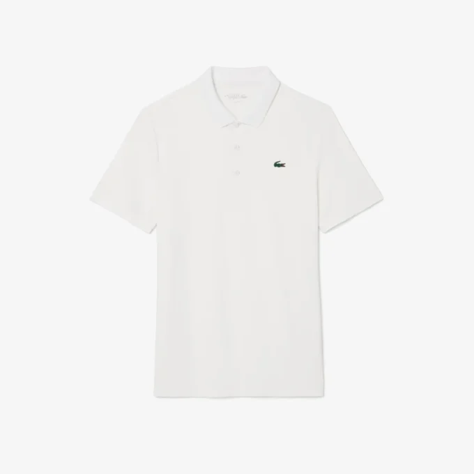 Polo da golf da uomo con protezione UV, vestibilità regolare