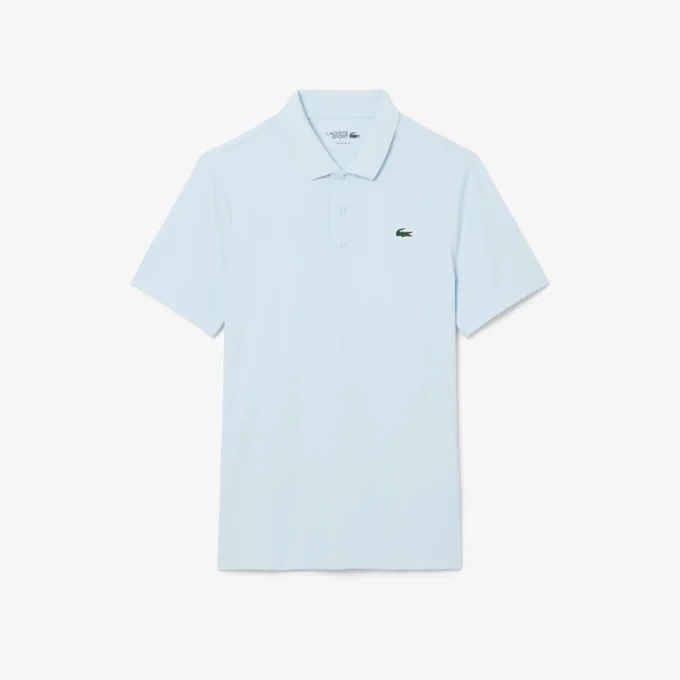 Polo da golf da uomo con protezione UV, vestibilità regolare