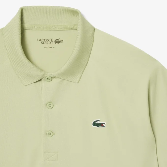 Polo da golf da uomo con protezione UV, vestibilità regolare
