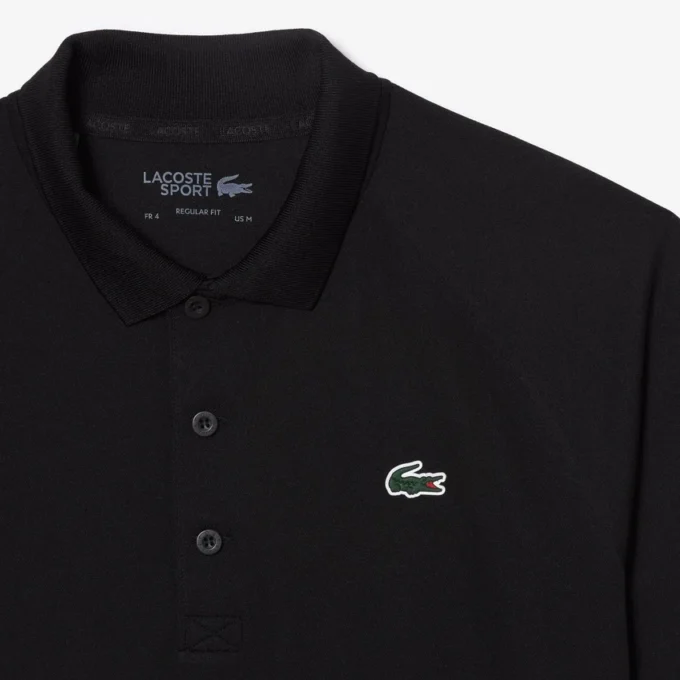 Polo da golf da uomo con protezione UV, vestibilità regolare