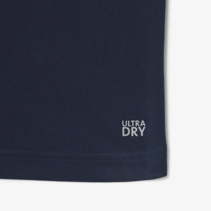 Polo da golf da uomo con protezione UV, vestibilità regolare