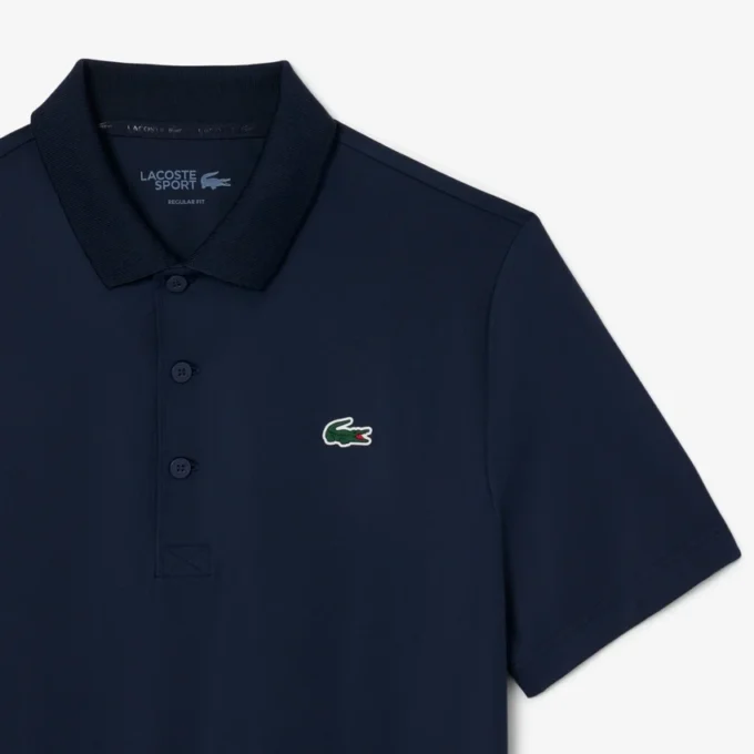 Polo da golf da uomo con protezione UV, vestibilità regolare Polo da golf da uomo con protezione UV, vestibilità regolare