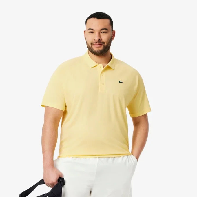 Polo da golf da uomo con protezione UV, vestibilità regolare Polo da golf da uomo con protezione UV, vestibilità regolare