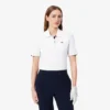 Polo da golf elasticizzata slim fit con protezione UV da donna Polo da golf elasticizzata slim fit con protezione UV da donna