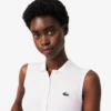 Polo da golf elasticizzata slim fit con protezione UV da donna Polo da golf elasticizzata slim fit con protezione UV da donna