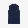 Polo da golf elasticizzata slim fit con protezione UV da donna Polo da golf elasticizzata slim fit con protezione UV da donna