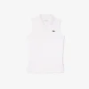 Polo da golf elasticizzata slim fit con protezione UV da donna Polo da golf elasticizzata slim fit con protezione UV da donna