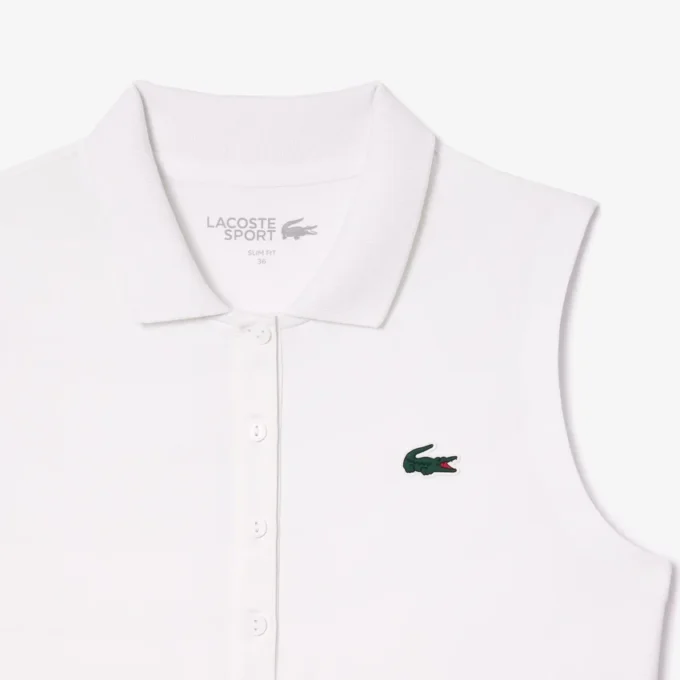 Polo da golf elasticizzata slim fit con protezione UV da donna Polo da golf elasticizzata slim fit con protezione UV da donna