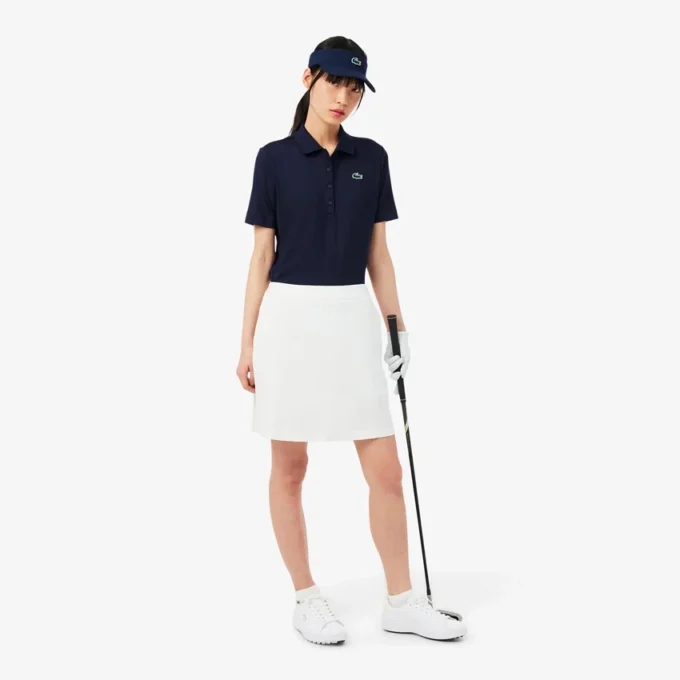 Polo da golf slim fit elasticizzata con protezione UV Polo da golf slim fit elasticizzata con protezione UV