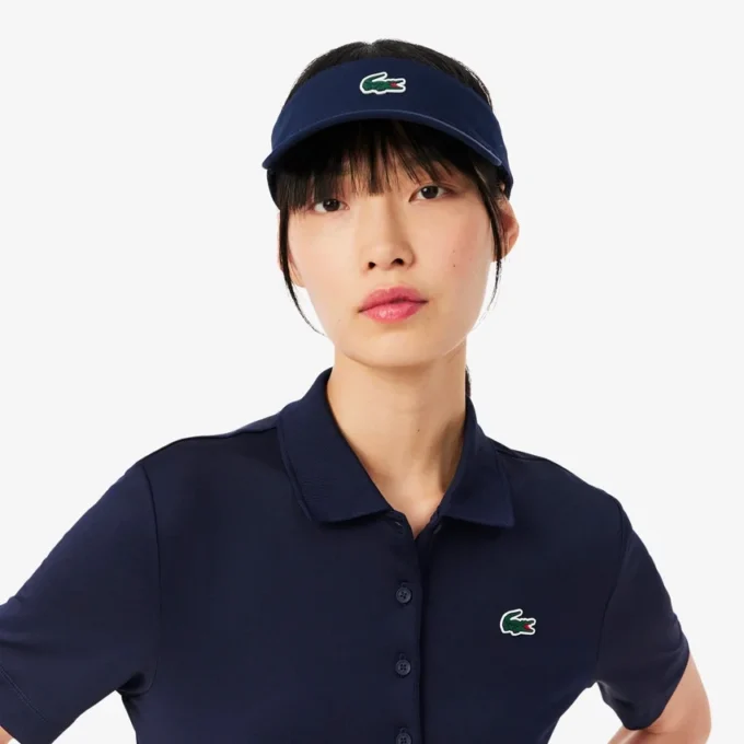 Polo da golf slim fit elasticizzata con protezione UV Polo da golf slim fit elasticizzata con protezione UV