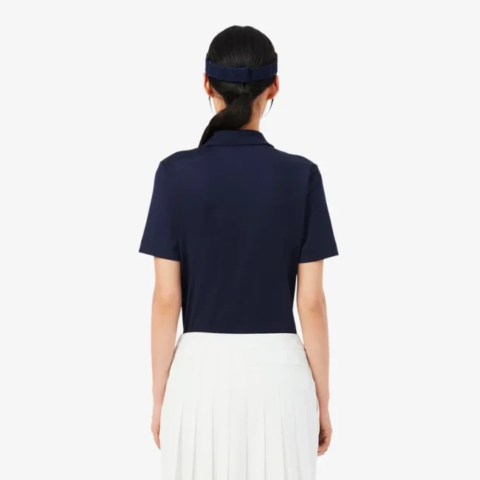Polo da golf slim fit elasticizzata con protezione UV Polo da golf slim fit elasticizzata con protezione UV