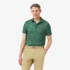 Polo da golf stampata, vestibilità regolare Polo da golf stampata, vestibilità regolare