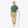 Polo da golf stampata, vestibilità regolare Polo da golf stampata, vestibilità regolare