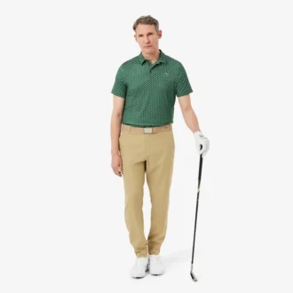 Polo da golf stampata, vestibilità regolare