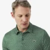Polo da golf stampata, vestibilità regolare Polo da golf stampata, vestibilità regolare