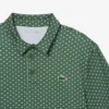 Polo da golf stampata, vestibilità regolare Polo da golf stampata, vestibilità regolare