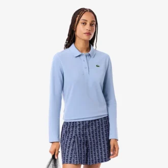 Polo da golf termoregolante con protezione UV da donna