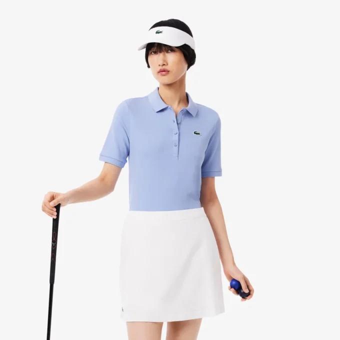 Polo da golf termoregolante slim fit da donna Polo da golf termoregolante slim fit da donna