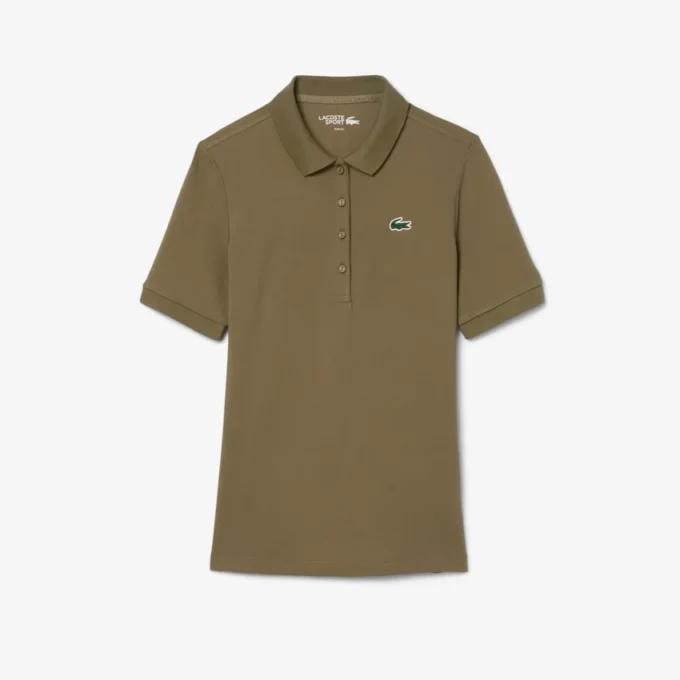 Polo da golf termoregolante slim fit da donna Polo da golf termoregolante slim fit da donna