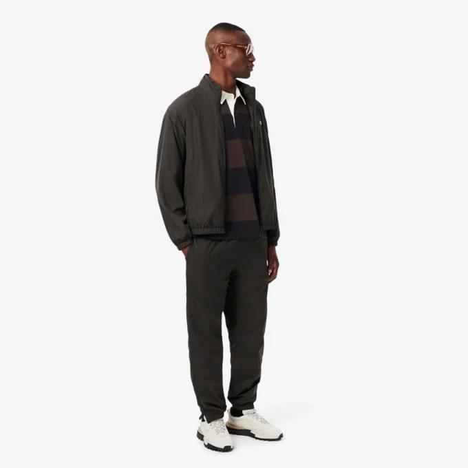 Polo da rugby a righe da uomo con vestibilità comoda Polo da rugby a righe da uomo con vestibilità comoda