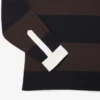Polo da rugby a righe da uomo con vestibilità comoda Polo da rugby a righe da uomo con vestibilità comoda