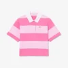 Polo da rugby oversize in cotone a righe Polo da rugby oversize in cotone a righe
