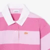 Polo da rugby oversize in cotone a righe Polo da rugby oversize in cotone a righe