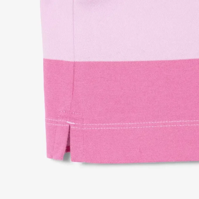 Polo da rugby oversize in cotone a righe Polo da rugby oversize in cotone a righe