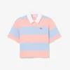 Polo da rugby oversize in cotone a righe Polo da rugby oversize in cotone a righe
