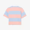 Polo da rugby oversize in cotone a righe Polo da rugby oversize in cotone a righe