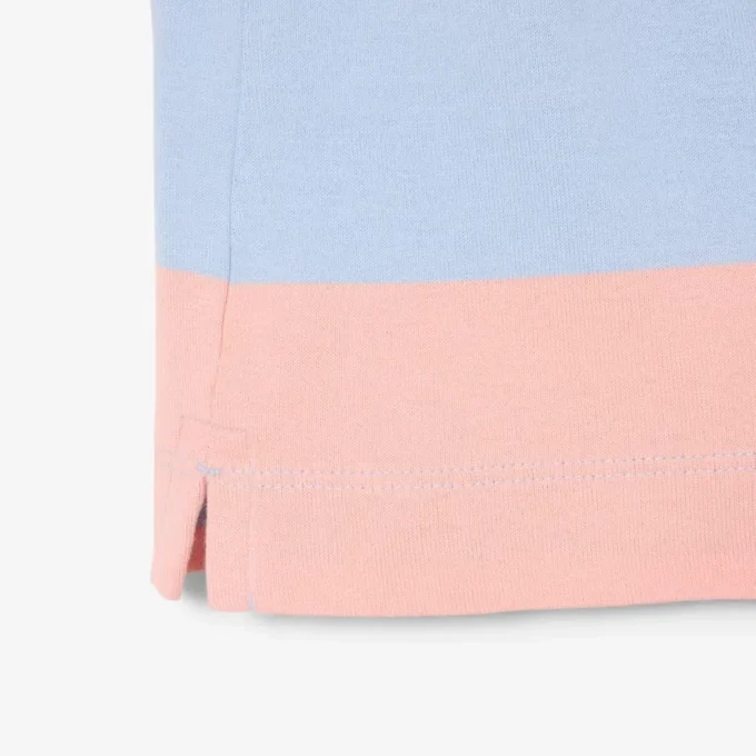 Polo da rugby oversize in cotone a righe Polo da rugby oversize in cotone a righe