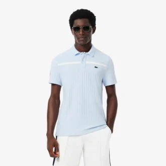 Polo da tennis Heritage da uomo con badge Ultra Dry