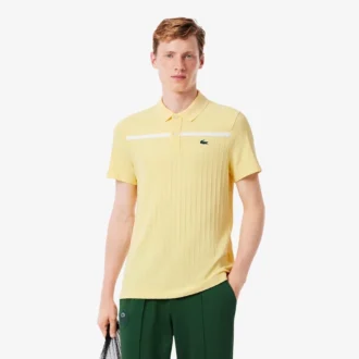 Polo da tennis Heritage da uomo con badge Ultra Dry