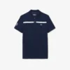 Polo da tennis Heritage da uomo con badge Ultra Dry Polo da tennis Heritage da uomo con badge Ultra Dry