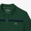 Polo da tennis Heritage da uomo con badge Ultra Dry Polo da tennis Heritage da uomo con badge Ultra Dry