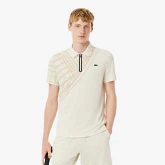Polo da tennis slim fit stampata Ultra Dry da uomo