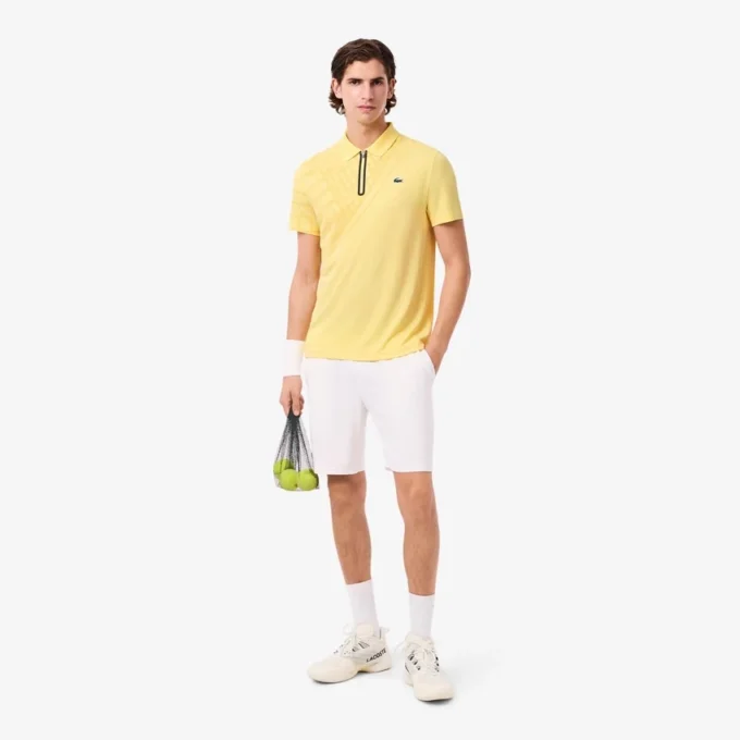 Polo da tennis slim fit stampata Ultra Dry da uomo Polo da tennis slim fit stampata Ultra Dry da uomo
