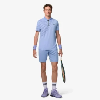 Polo da tennis slim fit stampata Ultra Dry da uomo