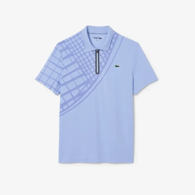 Polo da tennis slim fit stampata Ultra Dry da uomo Polo da tennis slim fit stampata Ultra Dry da uomo