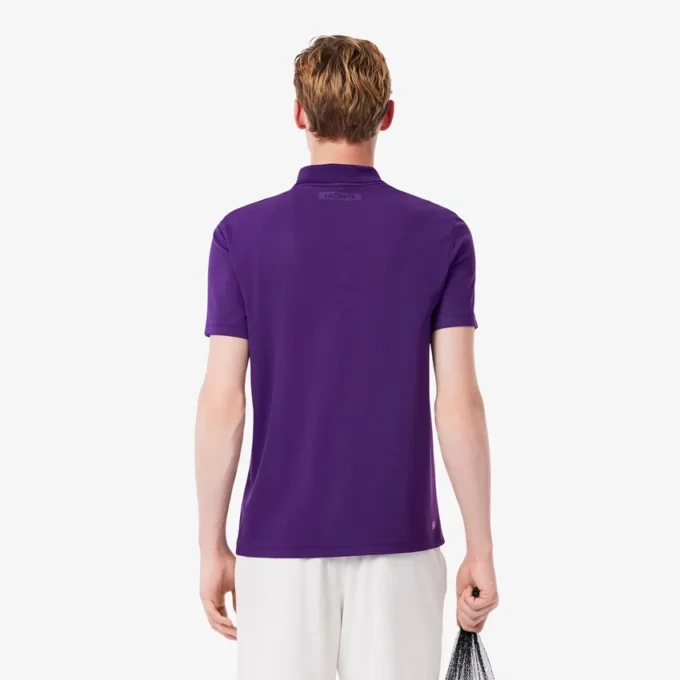 Polo da tennis slim fit stampata Ultra Dry da uomo Polo da tennis slim fit stampata Ultra Dry da uomo