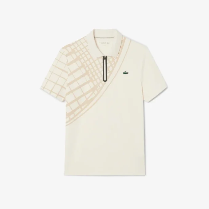 Polo da tennis slim fit stampata Ultra Dry da uomo Polo da tennis slim fit stampata Ultra Dry da uomo