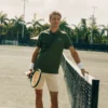 Polo da tennis slim fit stampata Ultra Dry da uomo Polo da tennis slim fit stampata Ultra Dry da uomo