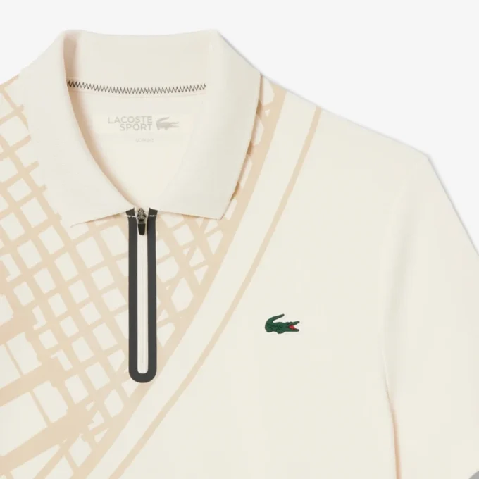 Polo da tennis slim fit stampata Ultra Dry da uomo Polo da tennis slim fit stampata Ultra Dry da uomo
