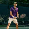 Polo da tennis slim fit stampata Ultra Dry da uomo Polo da tennis slim fit stampata Ultra Dry da uomo