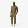 Polo da tennis Ultra Dry con strisce del marchio da uomo Polo da tennis Ultra Dry con strisce del marchio da uomo